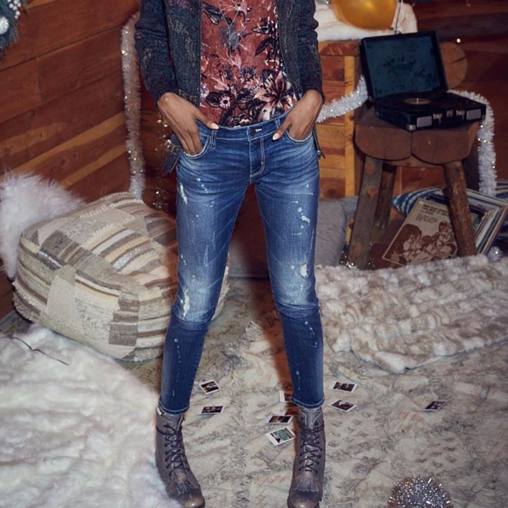 BKE Stella Mid-Rise Ankle Skinny Jean-Size 24(EUC)